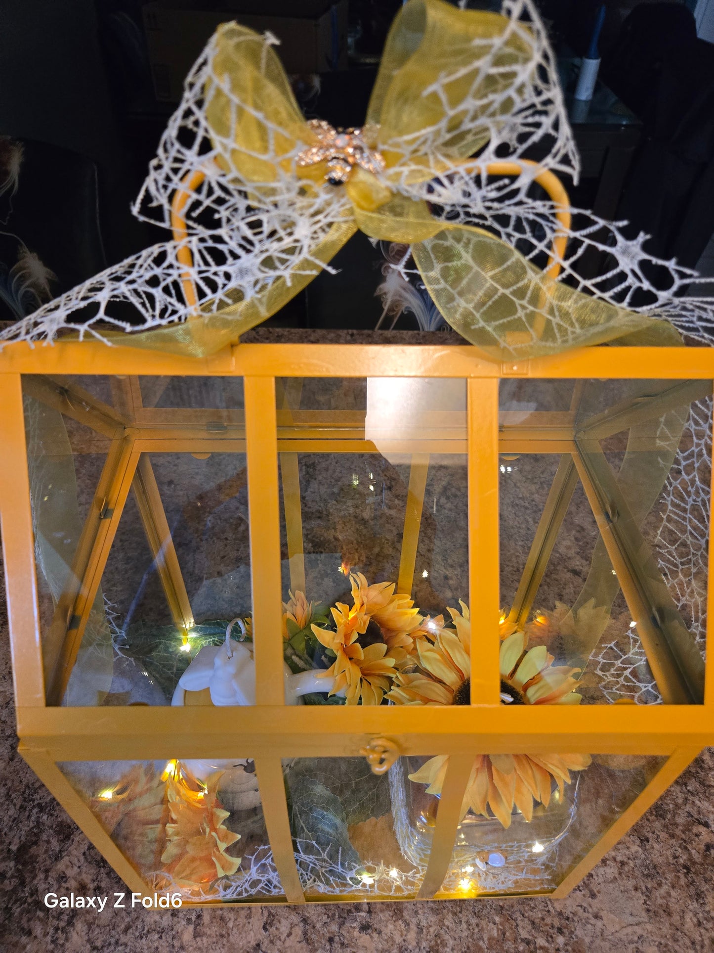 Bumble Bee Cage Decor