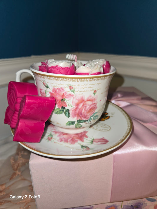 Pink Petal Fairy Dust-Candle