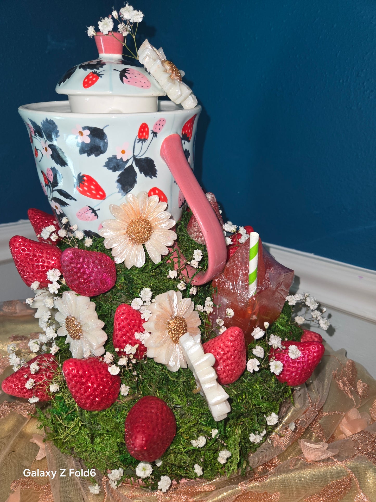 Strawberry Spills & Teapot Tales