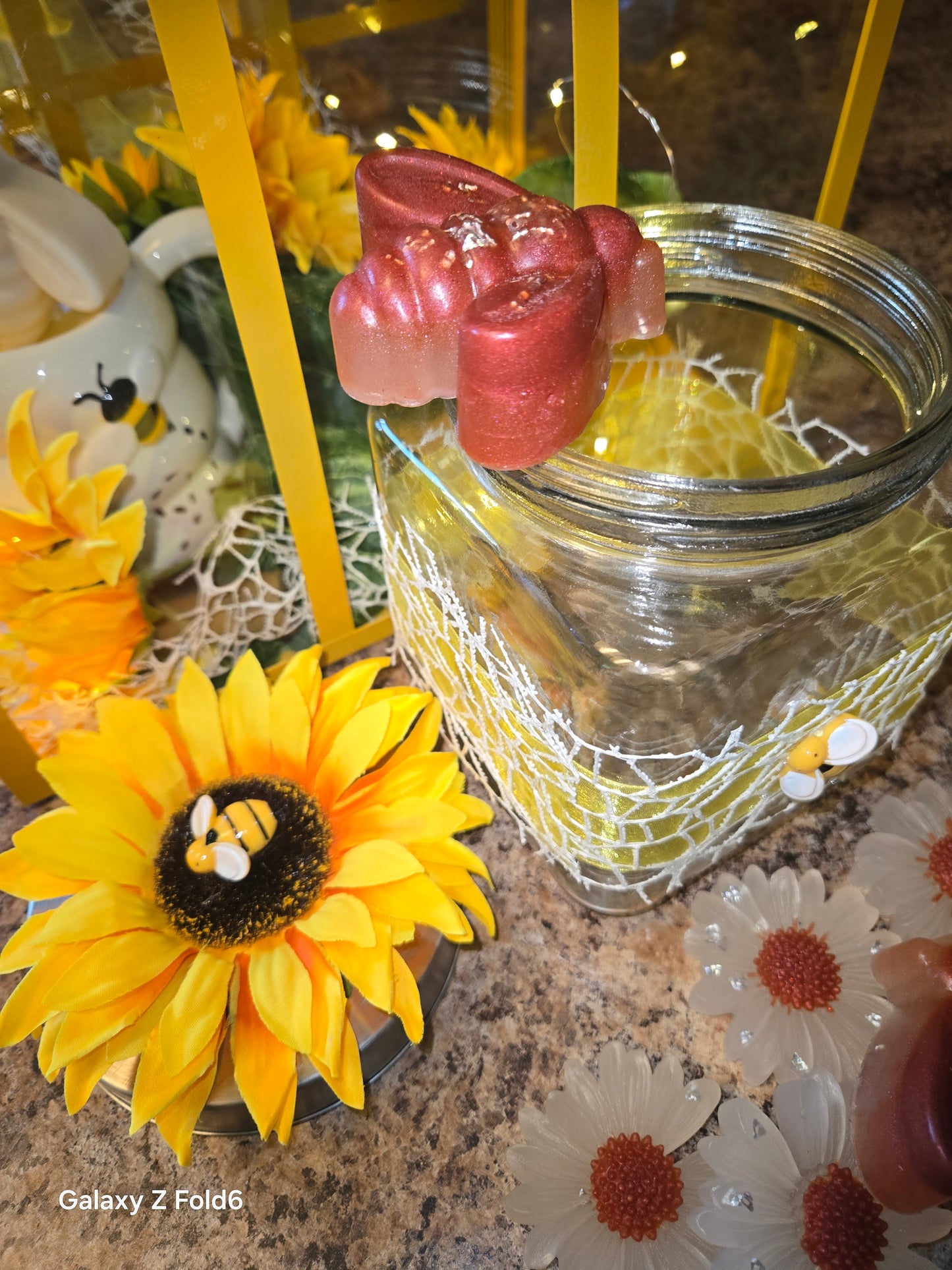 Bumble Bee Cage Decor