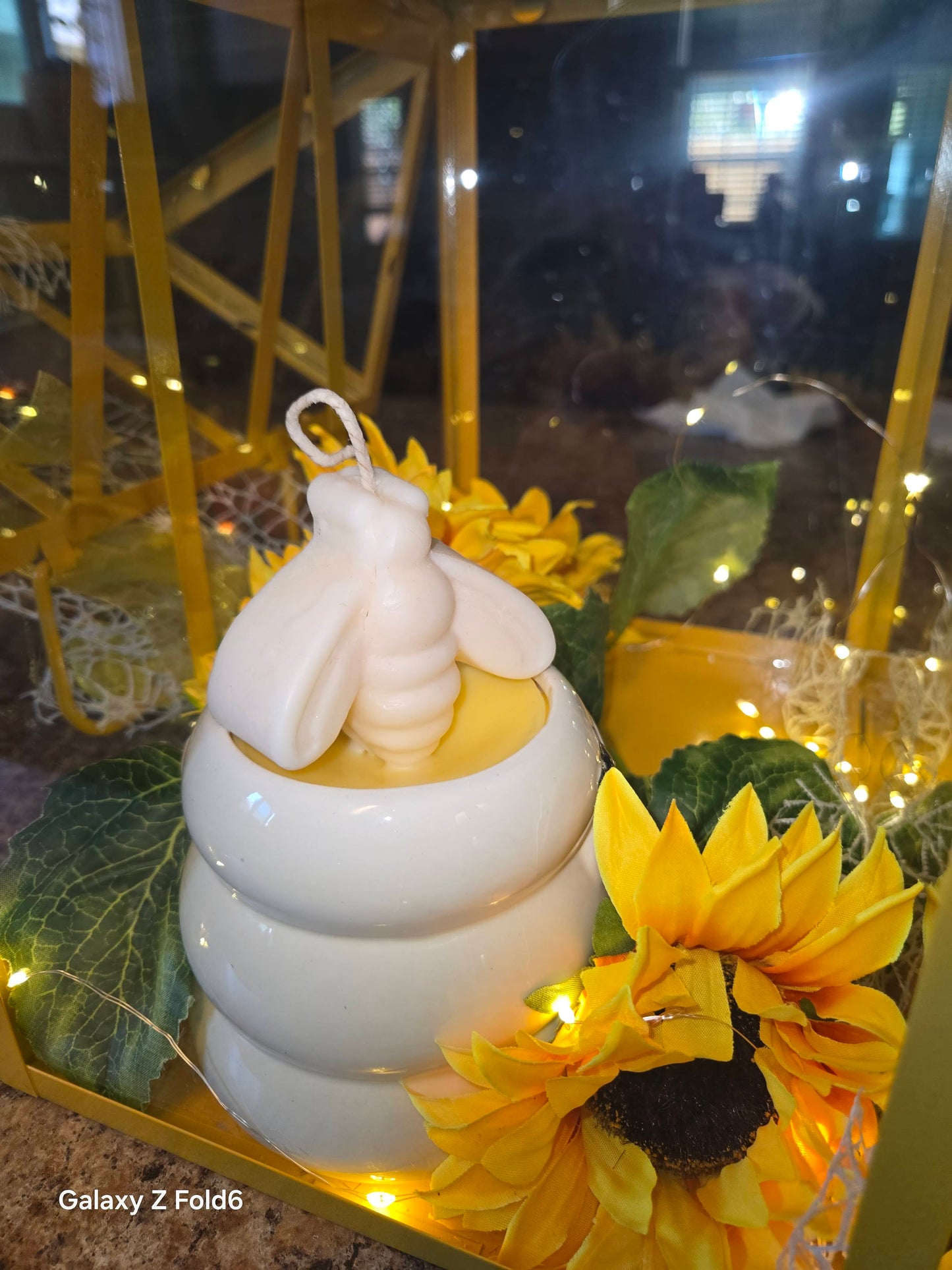 Bumble Bee Cage Decor