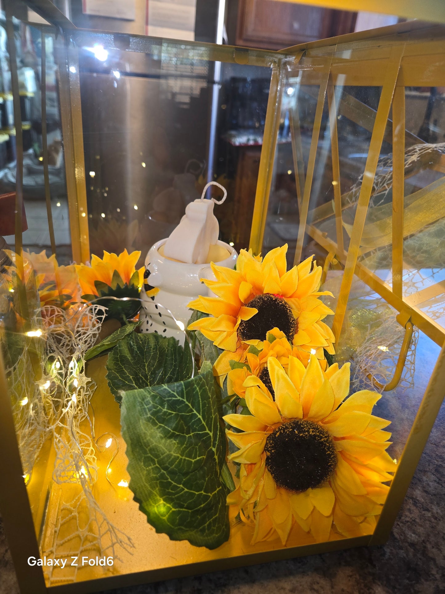 Bumble Bee Cage Decor