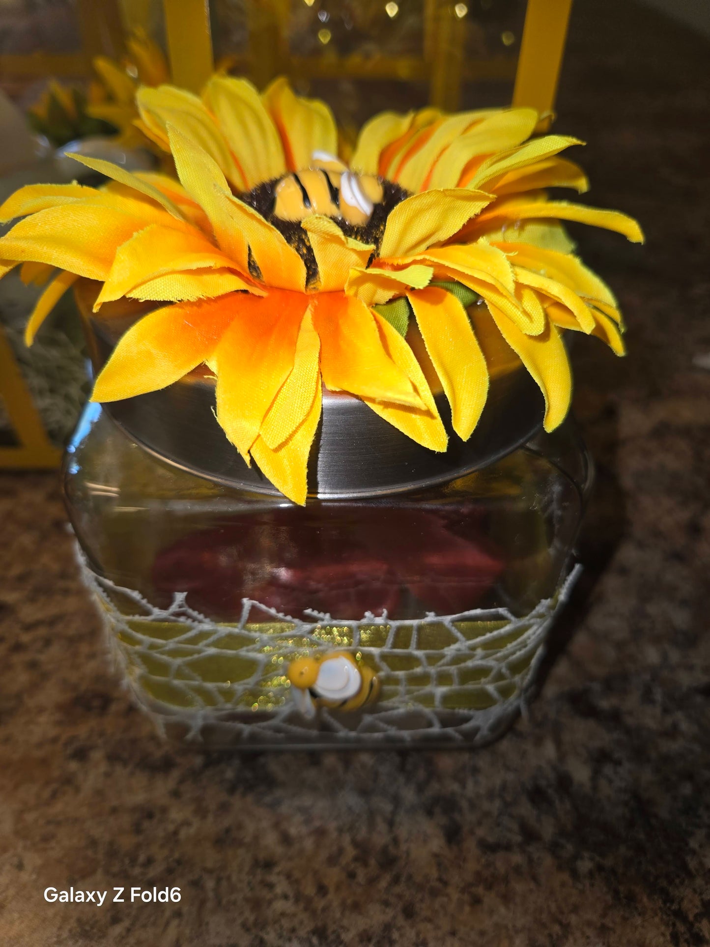 Bumble Bee Cage Decor