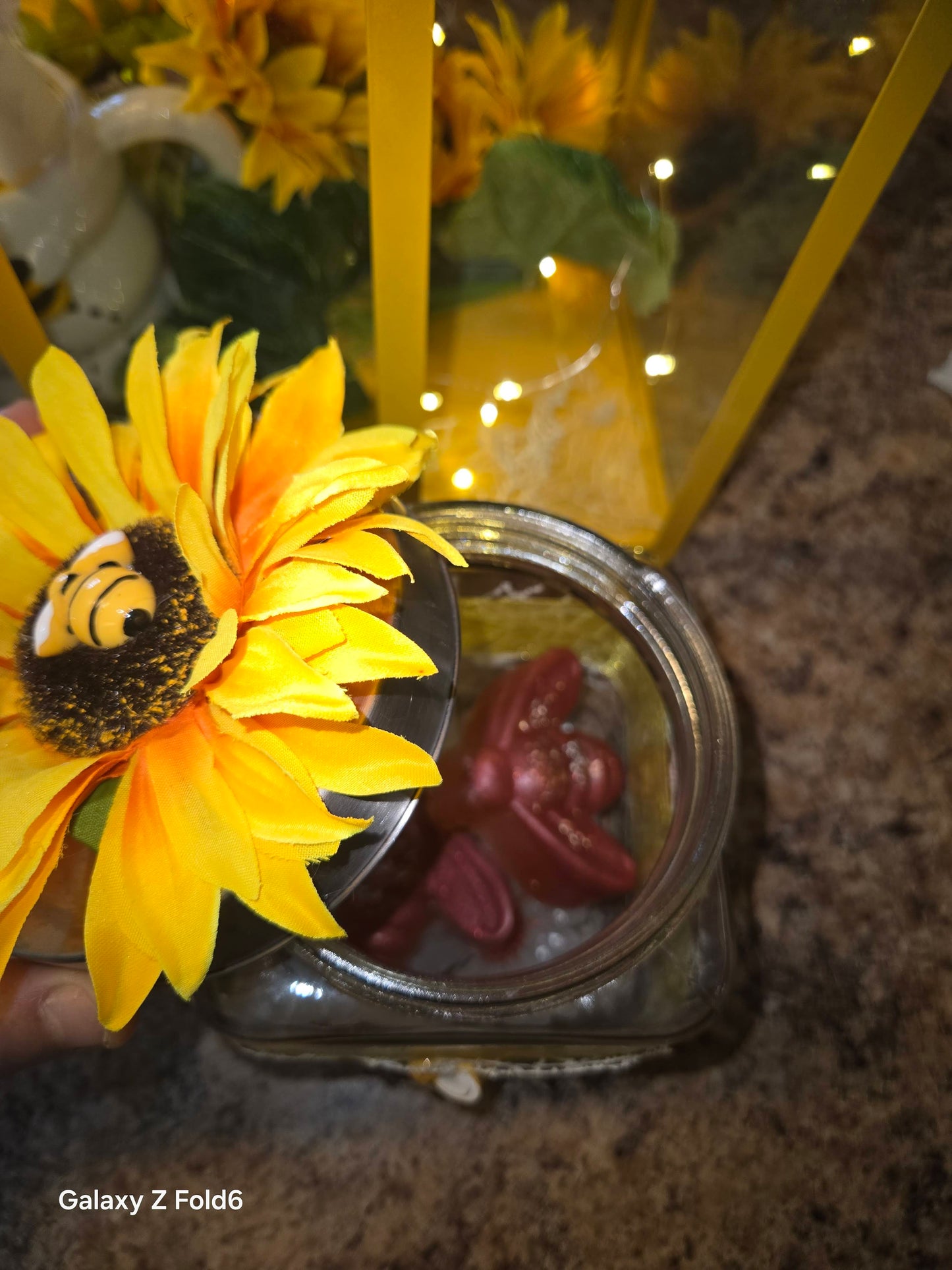Bumble Bee Cage Decor