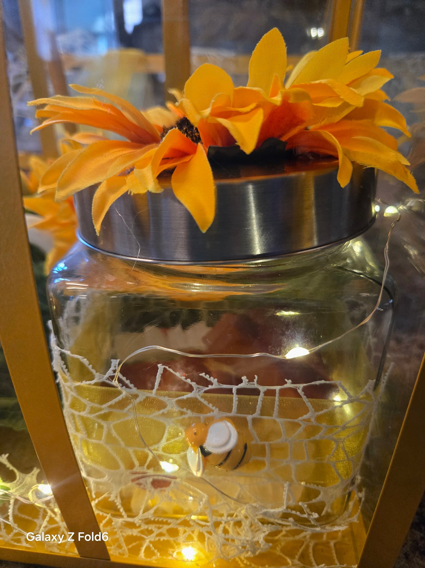 Bumble Bee Cage Decor