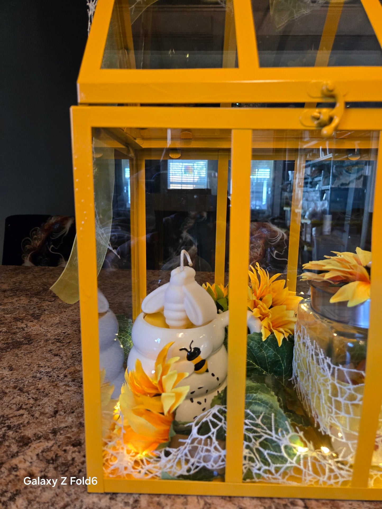 Bumble Bee Cage Decor