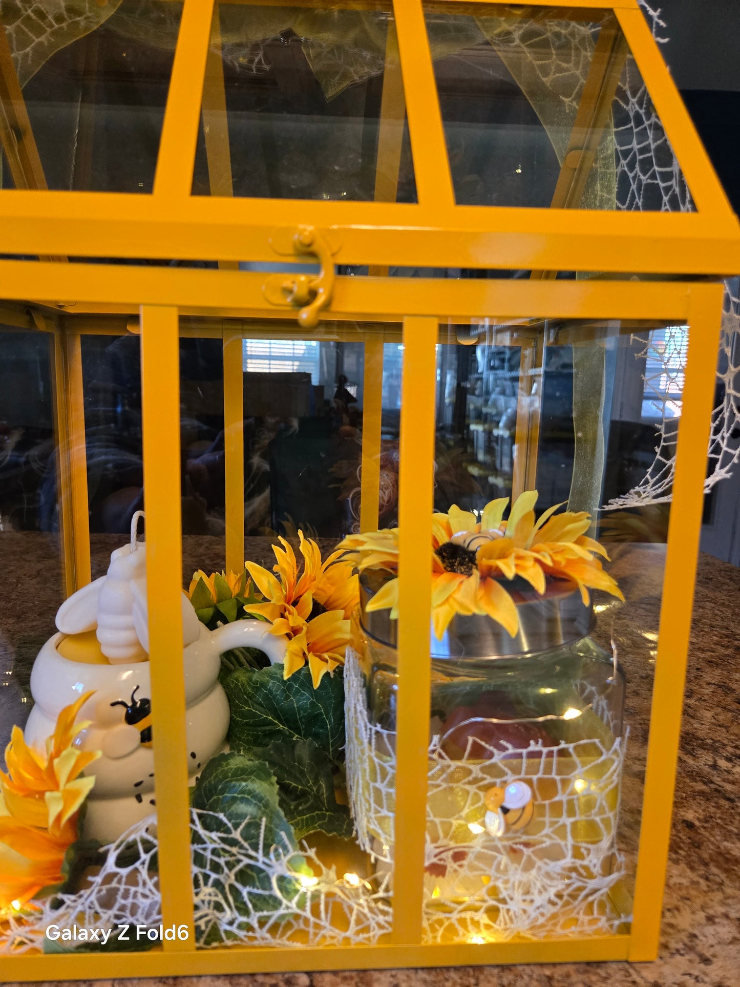 Bumble Bee Cage Decor