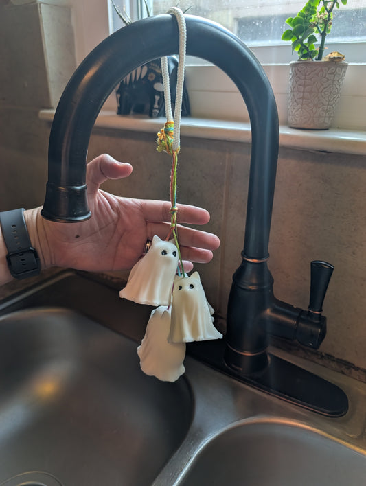 Cat & Dog Ghost Grapevine Hand Soap