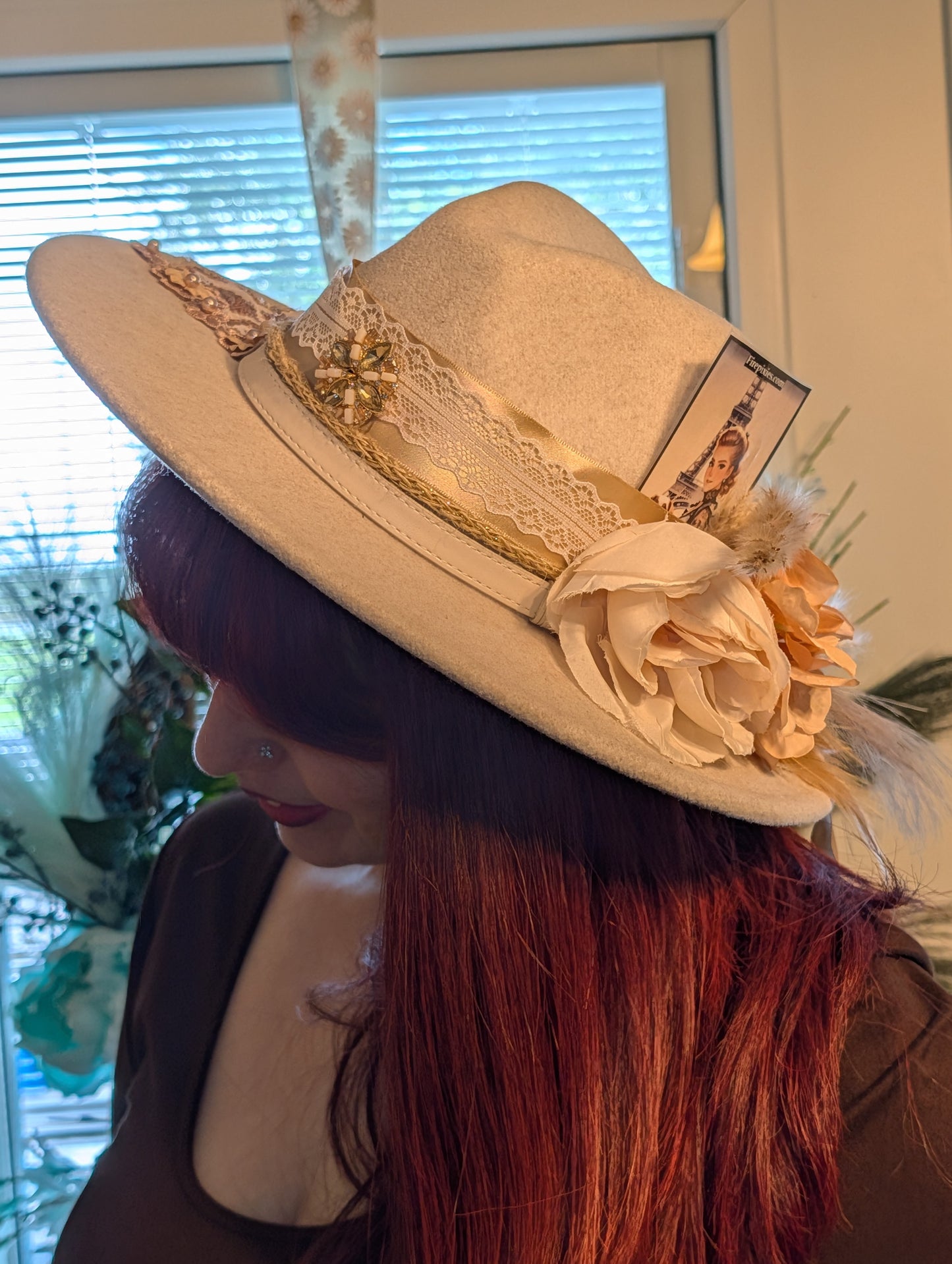 Eiffel Tower Fedora Hat