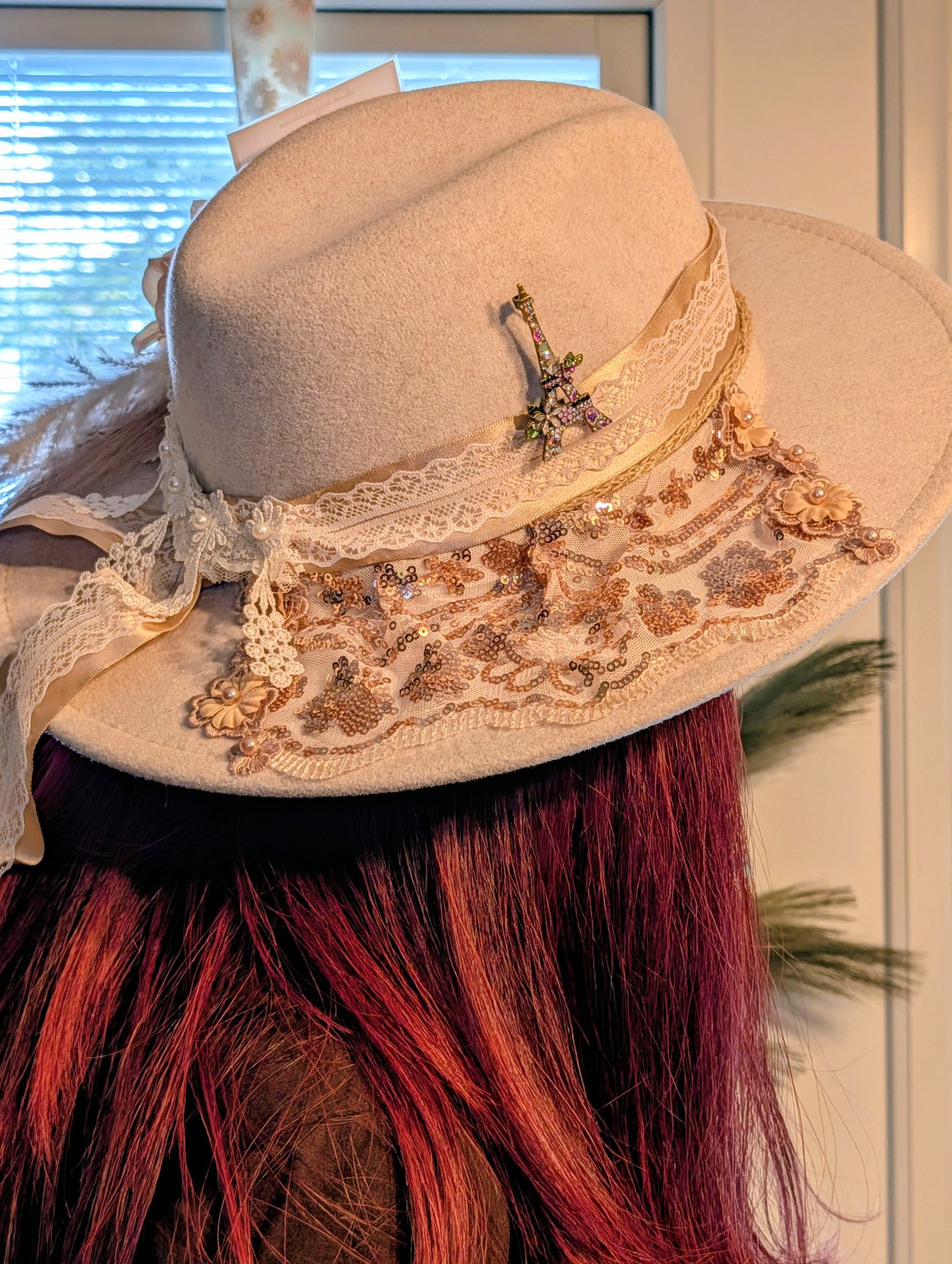 Eiffel Tower Fedora Hat