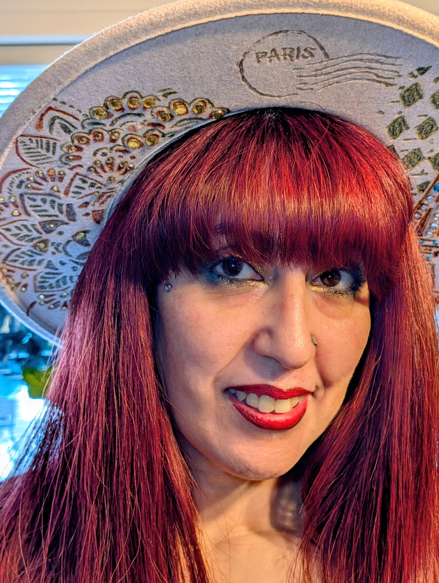 Eiffel Tower Fedora Hat