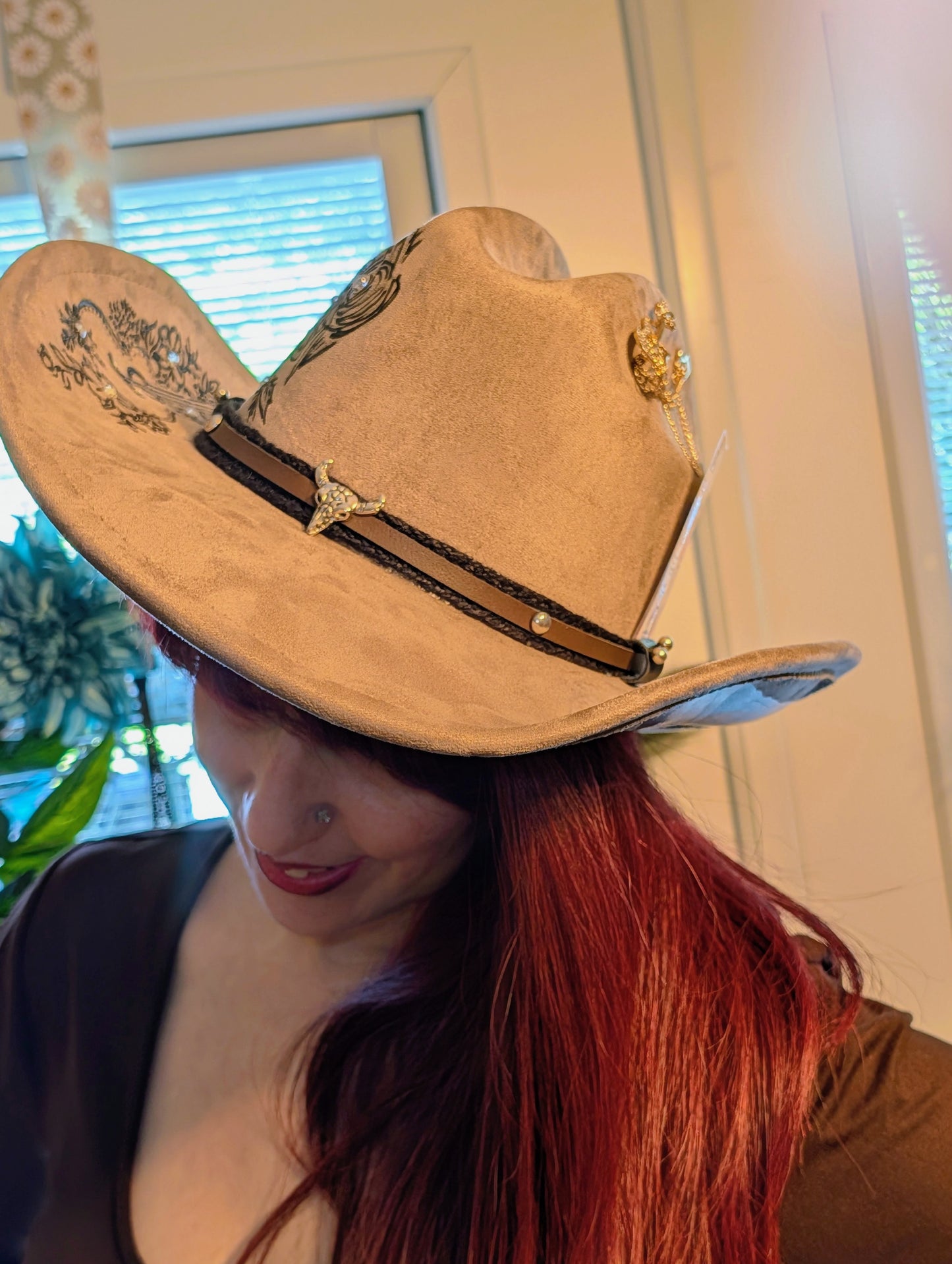 Guitar Cowboy Hat
