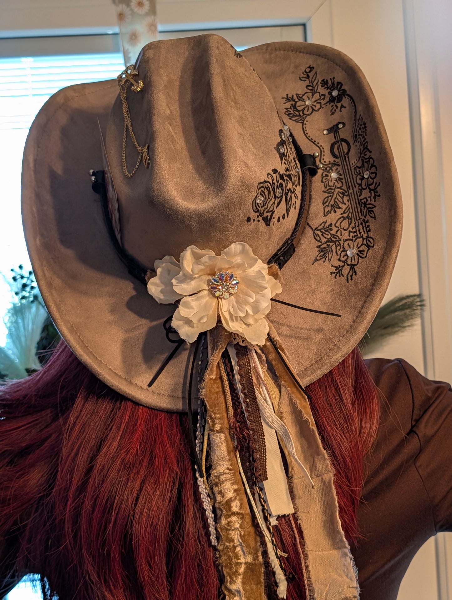 Guitar Cowboy Hat