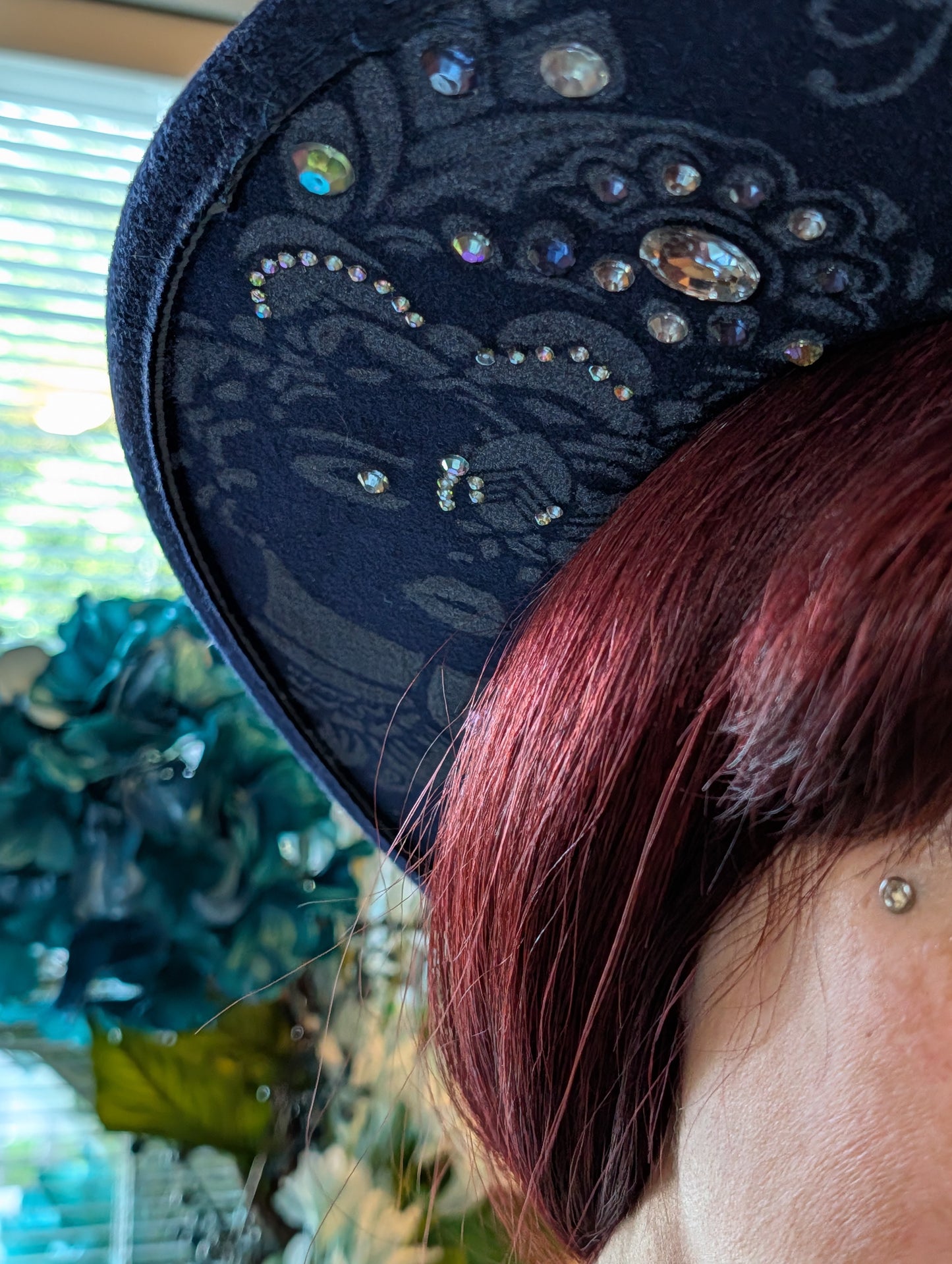 Blue Eiffel Tower Fedora