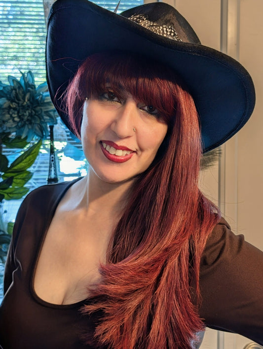 Distressed Rustic Cowgirl Hat