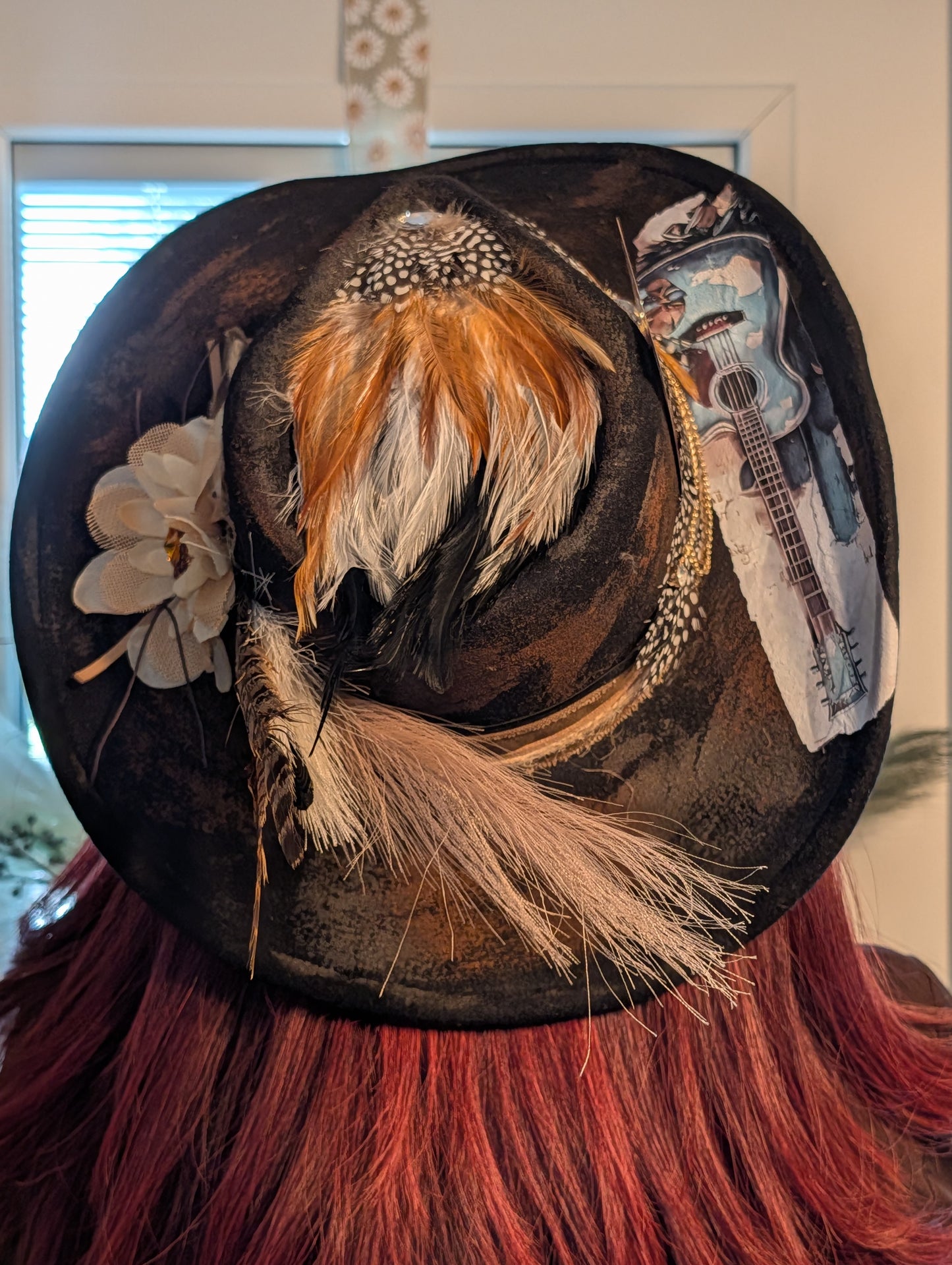 Distressed Rustic Cowgirl Hat