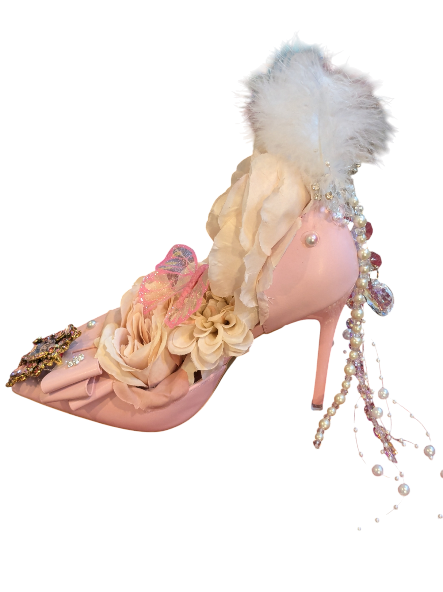 Peacock color-toned cage & Soaps