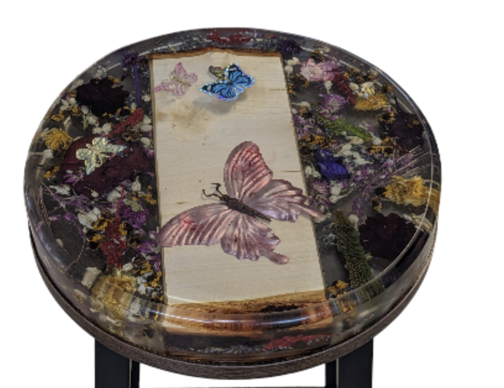 Flutterseat Epoxy Barstool-set of two