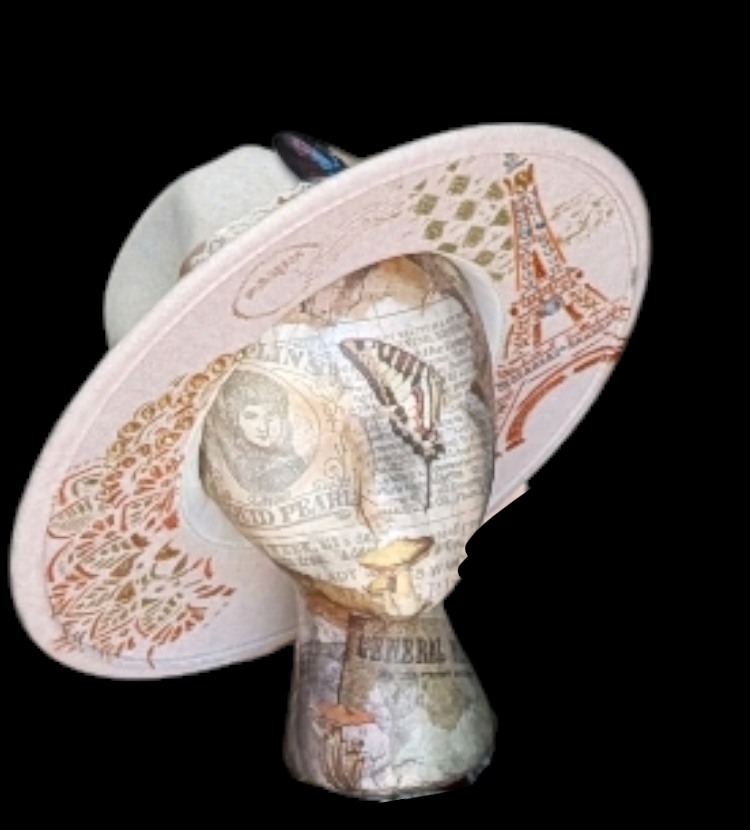 Eiffel Tower Fedora Hat