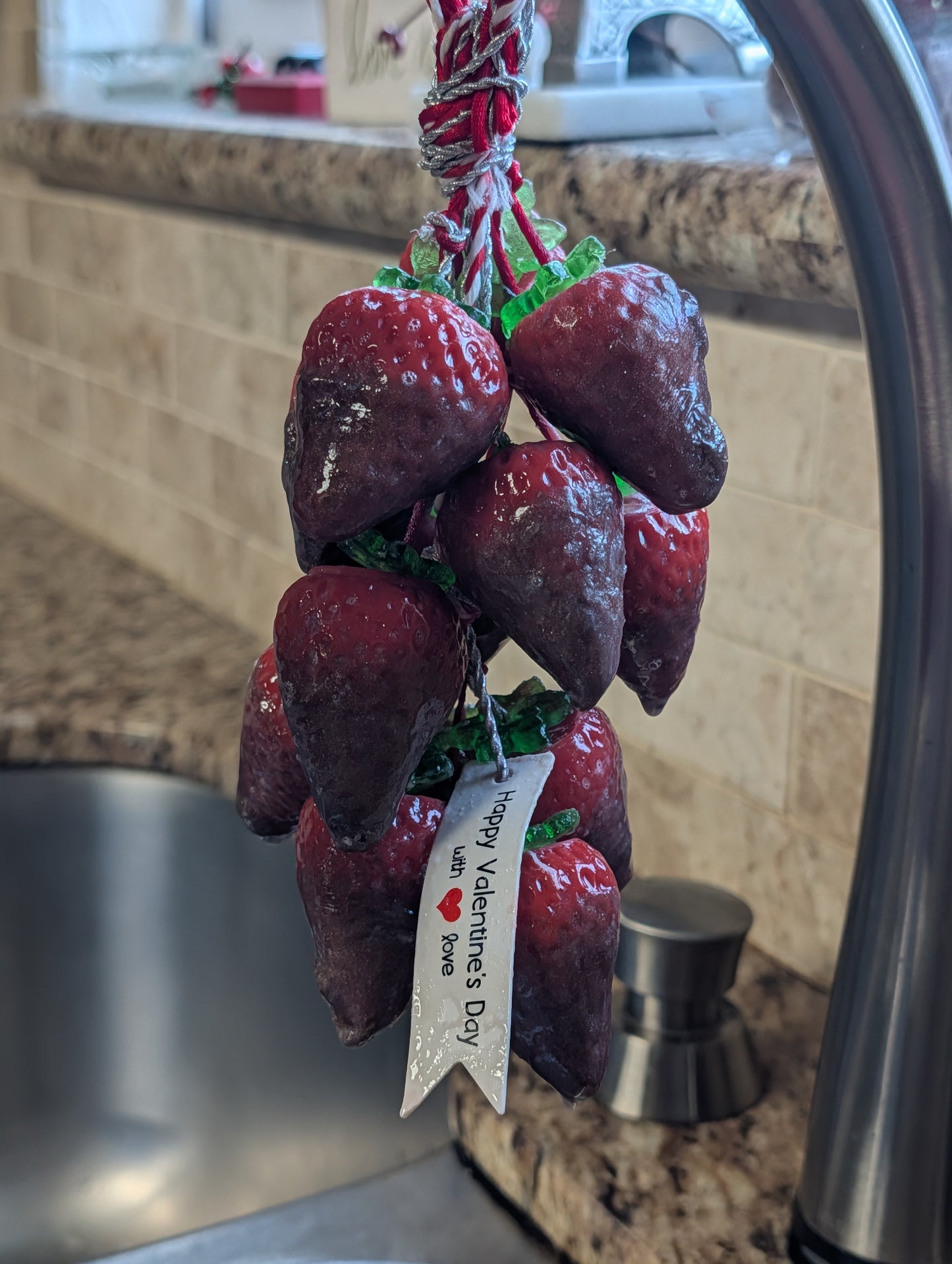 Chocolate Strawberry Grapevine Hand Soap