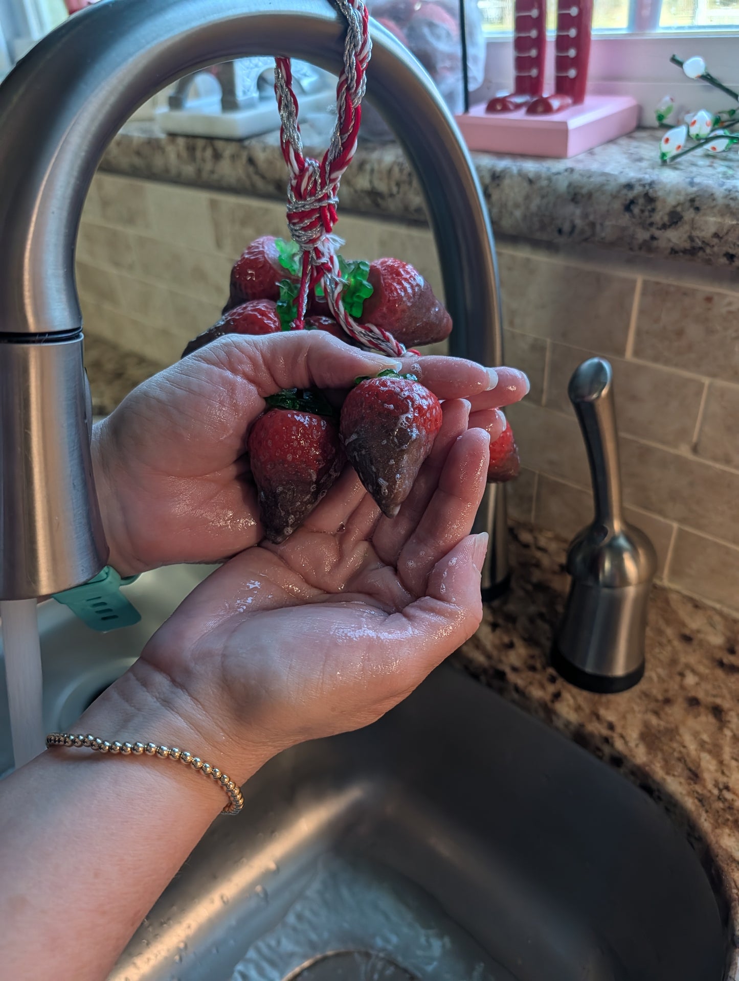 Chocolate Strawberry Grapevine Hand Soap